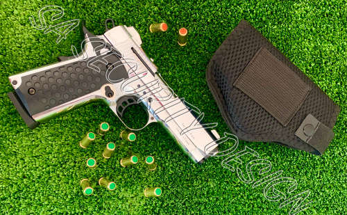 Kuzey 911SX Blank Gun (incl 10 Blank Rounds + 2 Peppers + Holster)