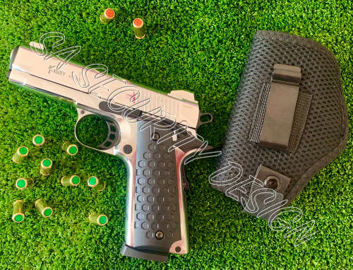 Kuzey 911SX Blank Gun (incl 10 Blank Rounds + 2 Peppers + Holster)