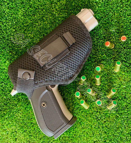 AKSA F90 Blank Gun (Fume) (incl 10 Blank and 2 Pepper Rounds + Holster)
