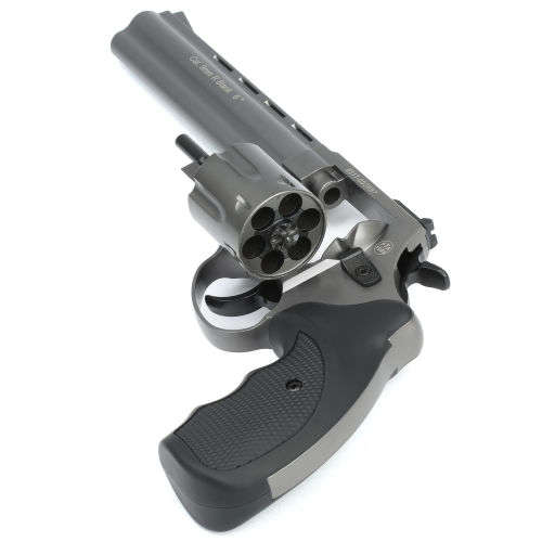 Zoraki 4.5` R1 6 inch blank firing revolver cal. 9mm - titanium - include 6 blank rounds and holster
