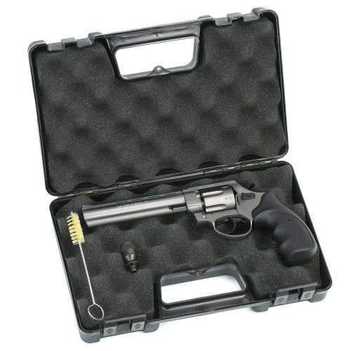 Zoraki 4.5` R1 6 inch blank firing revolver cal. 9mm - titanium - include 6 blank rounds and holster