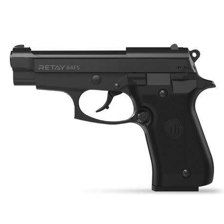 Retay 84FS Blank Pistol + 50 Black Cartridges and holster