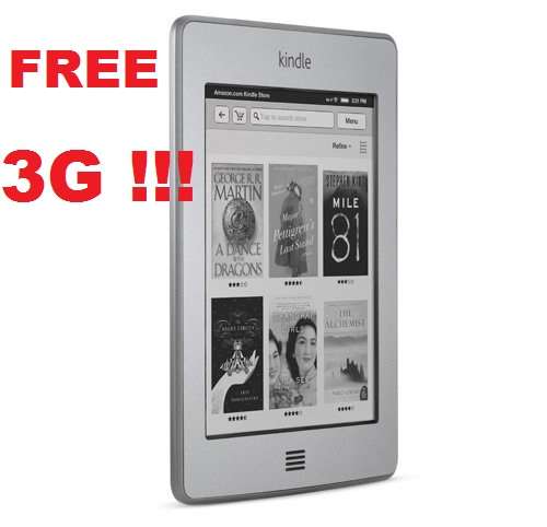 Kindle Touch 3G. Kindles.