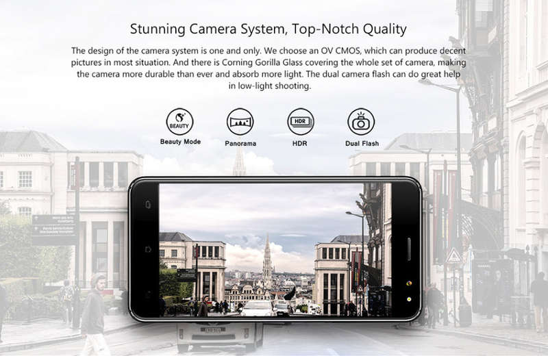 Cagabi One Android Smartphone - 720P 5 Inch Display, Dual SIM, Quad Core CPU, 8MP Camera, 3G (Black)