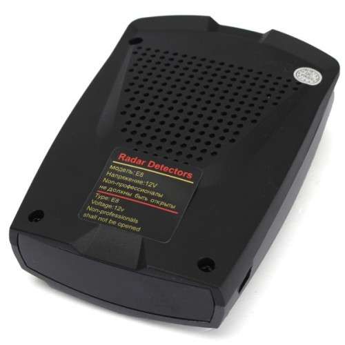 Radar Detector 360 Degree Full Band Scanning Voice Anti-Police LED GPS E8