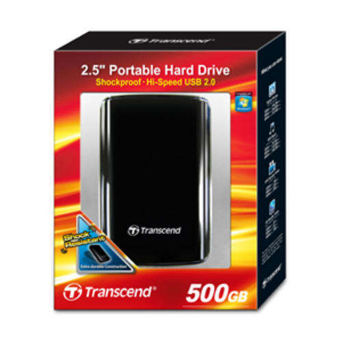 Transcend Storejet 25D2 500GB External HD