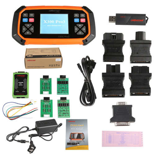 OBDSTAR X300 PRO3 Key Master>Immobiliser+Odometer Adjust+EEPROM/PIC+Toyota G & H Chip All Keys Lost