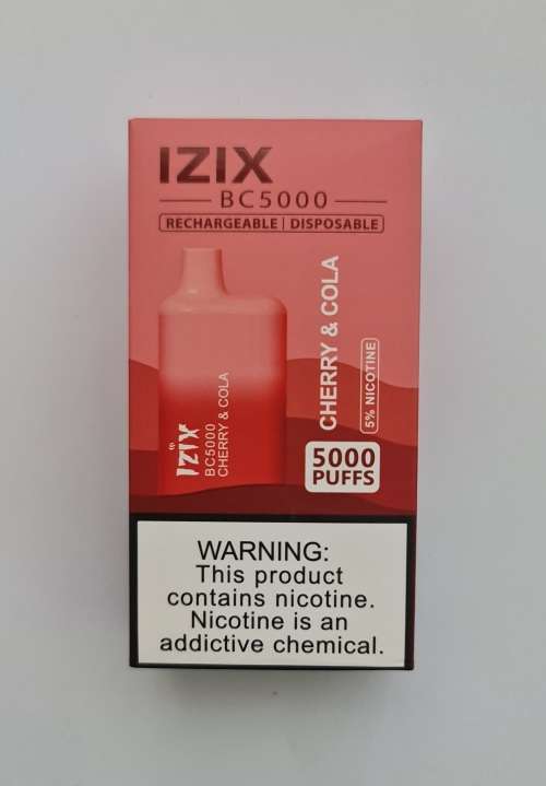 IZIX BC5000 Electronic Rechargable Vape - Cherry & Cola
