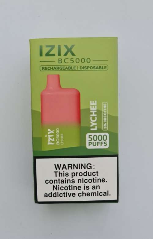 IZIX BC5000 Electronic Rechargable Vape - Lychee (Litchi)