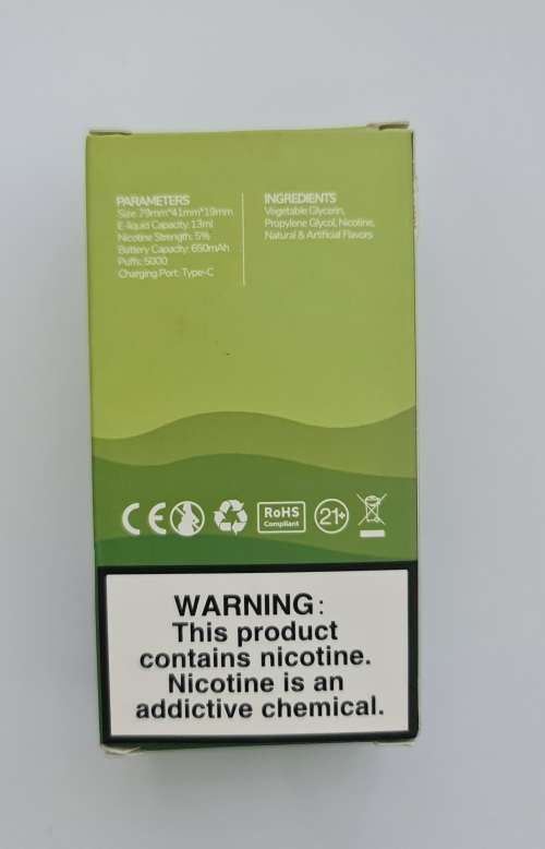 IZIX BC5000 Electronic Rechargable Vape - Lychee (Litchi)