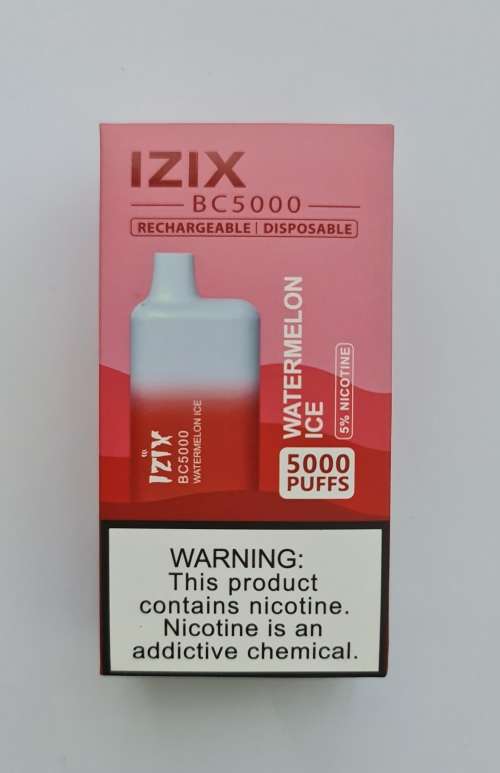 IZIX BC5000 Electronic Rechargable Vape - Watermelon Ice