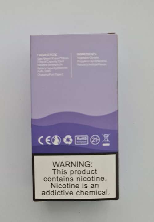 IZIX BC5000 Electronic Rechargable Vape - Strawberry & Blueberry