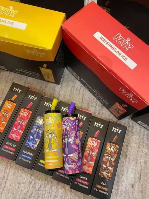 IZIX 7500 Puffs Electronic Rechargable Vape - Cola