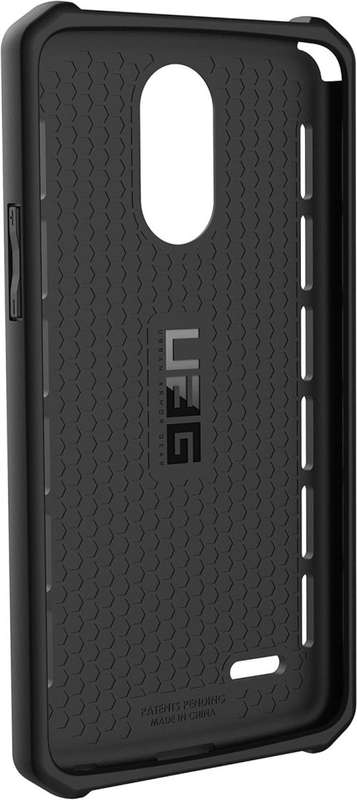 UAG LG Stylo 3/Stylus 3 Outback Rugged Military Drop Tested Case - Black