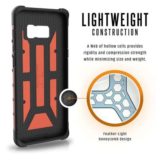 CLEARANCE SALE! UAG Samsung Galaxy S8 Plus Pathfinder Rugged Military Drop Tested Case - Orange