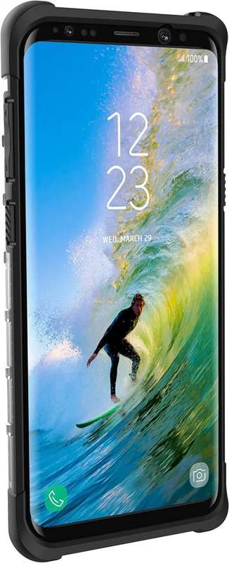 CLEARANCE SALE! UAG Samsung Galaxy S8 Plus Plasma Rugged Military Drop Tested Phone Case - Ice