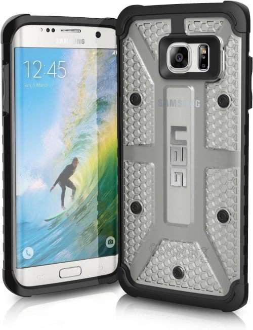 CLEARANCE SALE! UAG Samsung Galaxy S7 Edge Feather-Light Composite [ICE] Military Drop Tested Case
