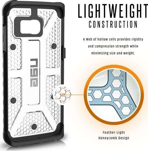 CLEARANCE SALE! UAG Samsung Galaxy S7 Edge Feather-Light Composite [ICE] Military Drop Tested Case