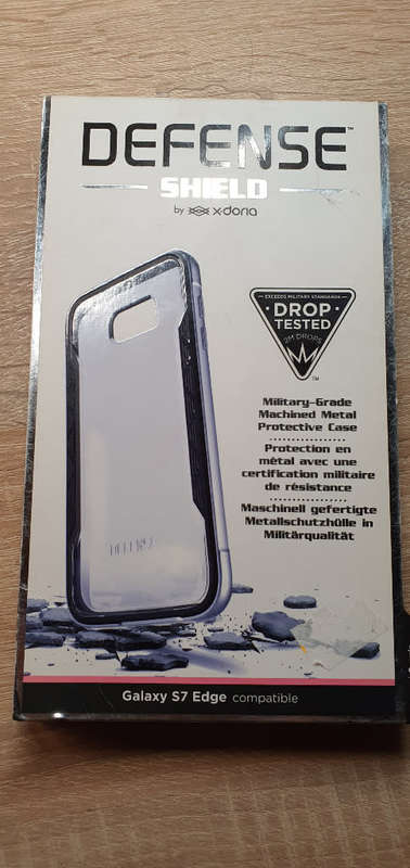X-Doria Samsung S7 Edge Defense Shield Military Grade Drop Protection Case, Grey