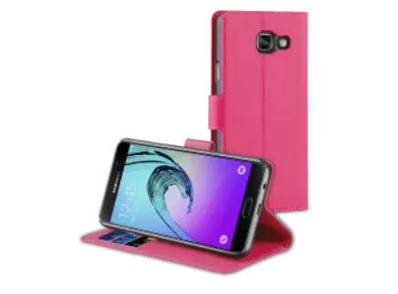 Muvit Folio Wallet Case Stand for Samsung Galaxy S7 - Pink