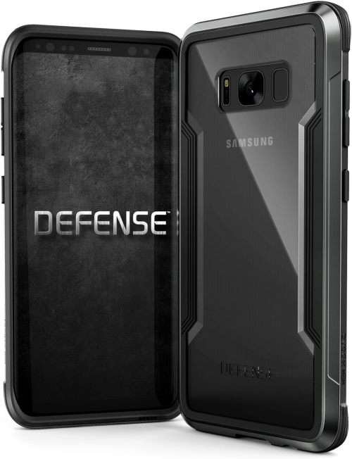 X-Doria Samsung S8 Plus Defense Shield Military Grade Drop Protection Case, Black