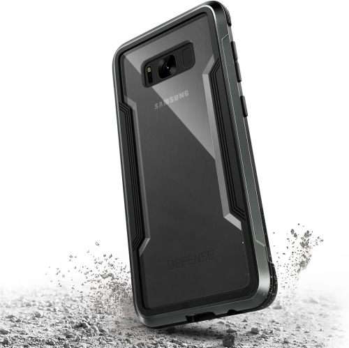 X-Doria Samsung S8 Plus Defense Shield Military Grade Drop Protection Case, Black