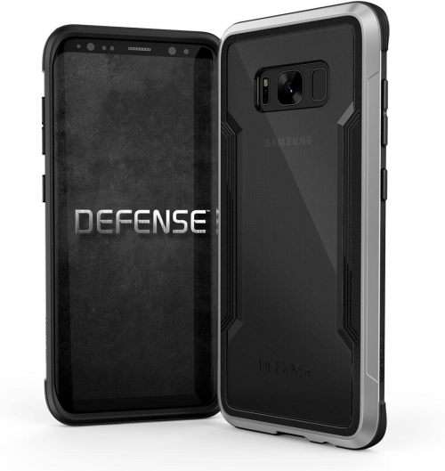 X-Doria Samsung S8 Plus Defense Shield Military Grade Drop Protection Case, Silver