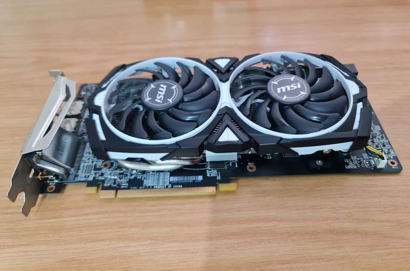 MSI Radeon RX 580 Armor OC Edition 8GB GDDR5 256-bit PCI-E 3.0 Desktop Graphics Card
