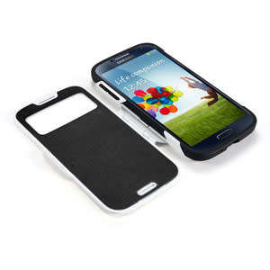 Spigen Slim Armor View Case for Galaxy S4 - Infinity White