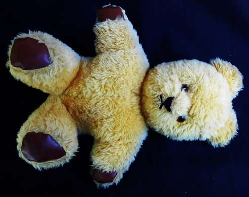 collectable vintage Ark teddy bear Made in South africa.