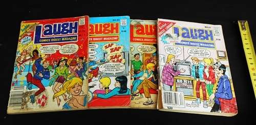Archie Digest Library Laugh Comics Digest Magagine  nr 58 71 86 87