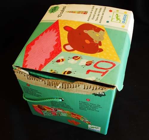 Stacking boxes educational  toy for babies from 12 months old