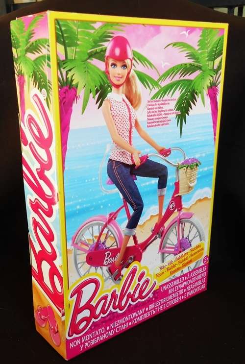 Barbie Bike unassembled doll not included price reduced