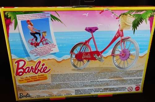 Barbie Bike unassembled doll not included price reduced