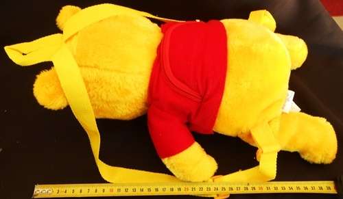 big Winnie-the Pooh Bear back pack made for disney by gattegno co Greece