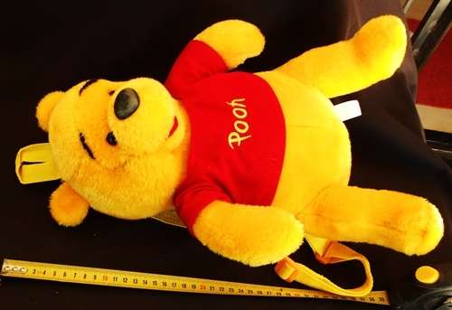 big Winnie-the Pooh Bear back pack made for disney by gattegno co Greece