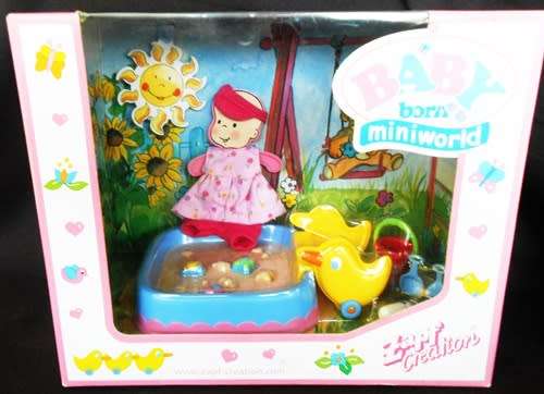 Baby Born Miniworld by Zapf Creations sandpit play area second set