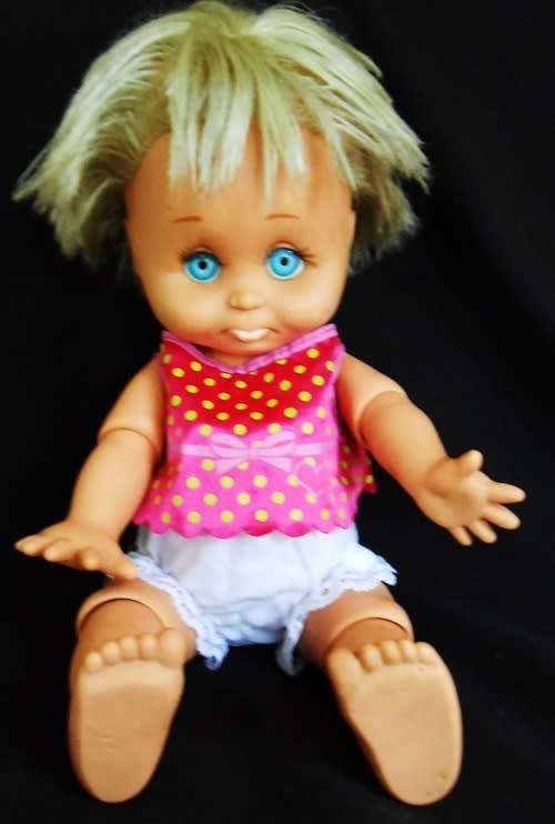 1990 American Galoob Baby Face So Sorry Sarah doll