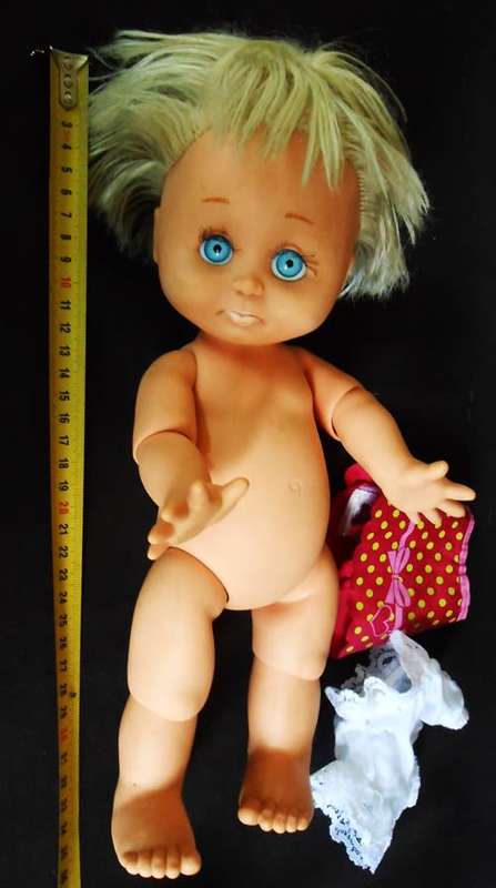 1990 American Galoob Baby Face So Sorry Sarah doll
