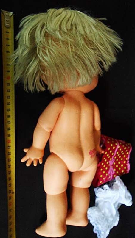 1990 American Galoob Baby Face So Sorry Sarah doll