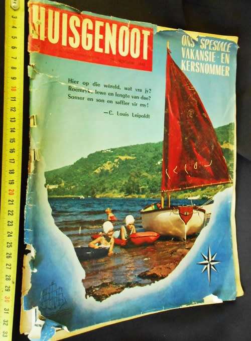 huisgenoot 29 nov 1963 shackleton se ekspedisie na die suidpool en kersuitgawe