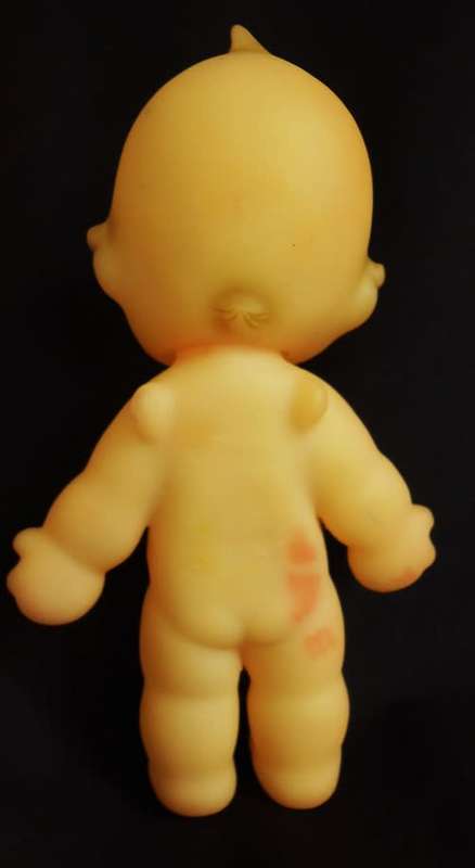 Kewpie doll vintage collectable Cameo Kewpie  brown eyes  and wings 20cm