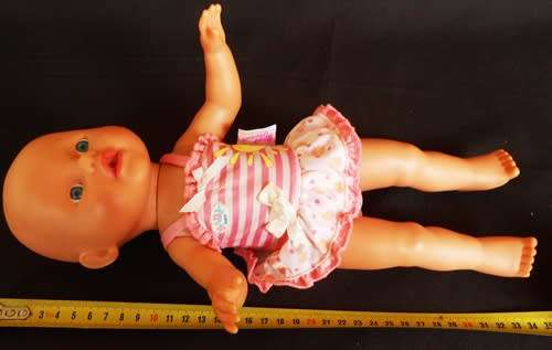 Zapf Creation Baby born Swimmer doll battery operated