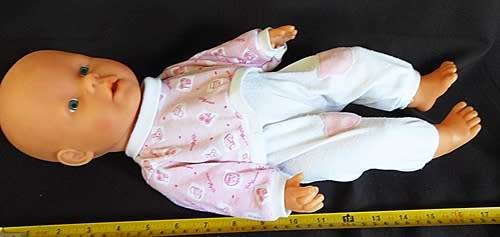 Baby Born Doll STHK 94 by Simba 43 cm Price Reduced