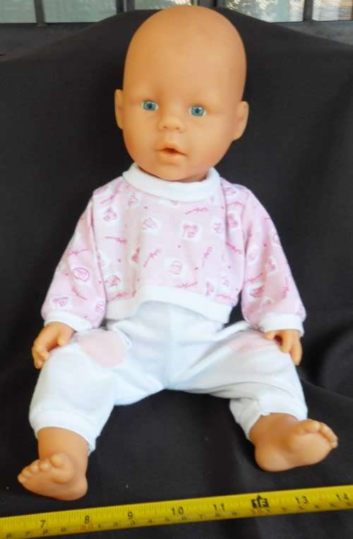 Baby Born Doll STHK 94 by Simba 43 cm Price Reduced