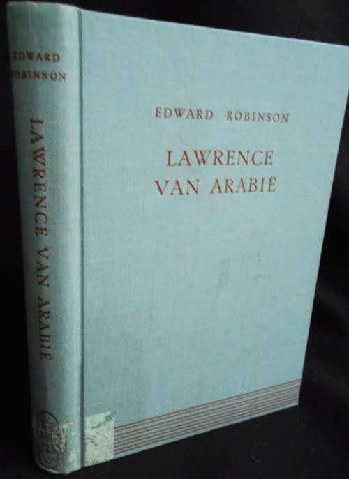 Lawrence van Arabie  Edward Robinson die Libri -reeks nr XX