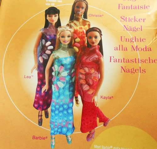 collectable Mattel Barbie Kayla Amazing Nails Doll 2001 NRFB