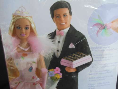 Ken Doll Flower Surprise Barbie s friend ready for valentines day N I B