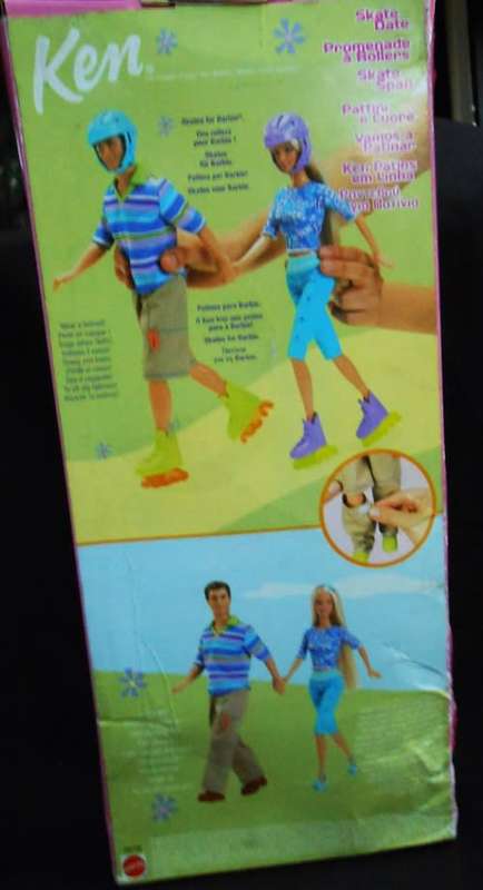 Collectable Ken doll Skate Date with rollerskates for Ken and Barbie in original box