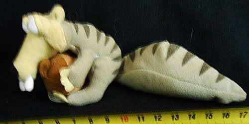 Collectable Soft toy figure  Scrat from Ice Age